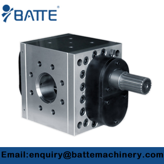 The working principle of the extrusion gear pump