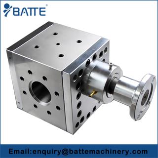 We manufacture extrusion gear pump