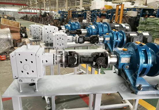 polymer melt gear pump