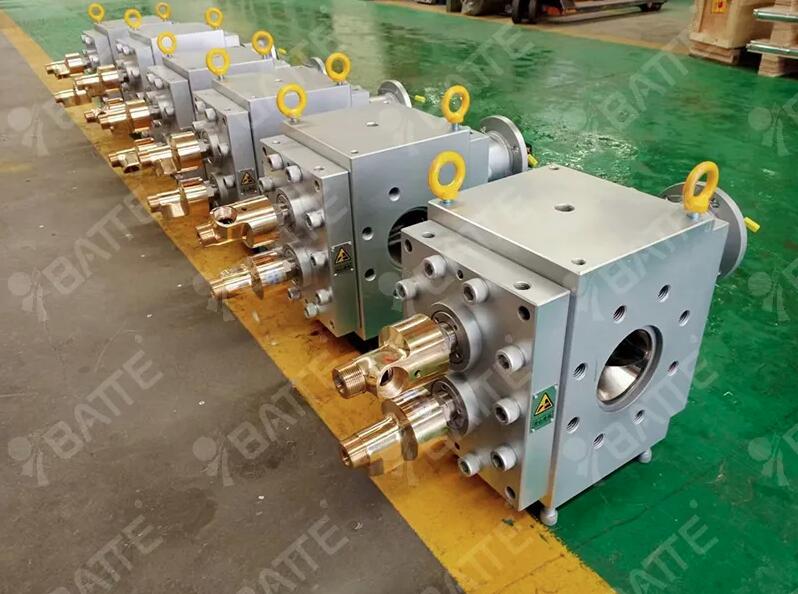 melt pump extrusion