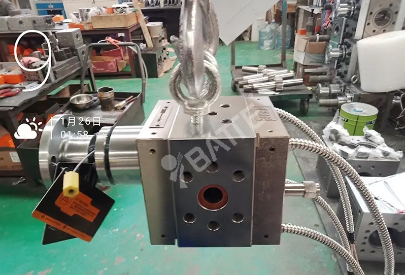 plastic pelletizer melt pump high temperature melt pump