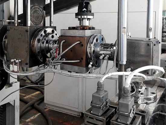 PP sheet extruder melt gear pump