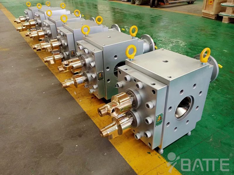 elastomer melt gear pump