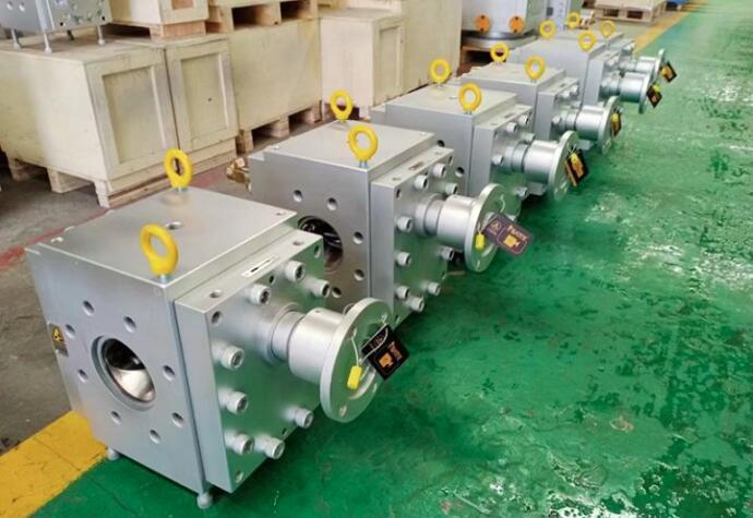 elastomer extrusion melt gear pump