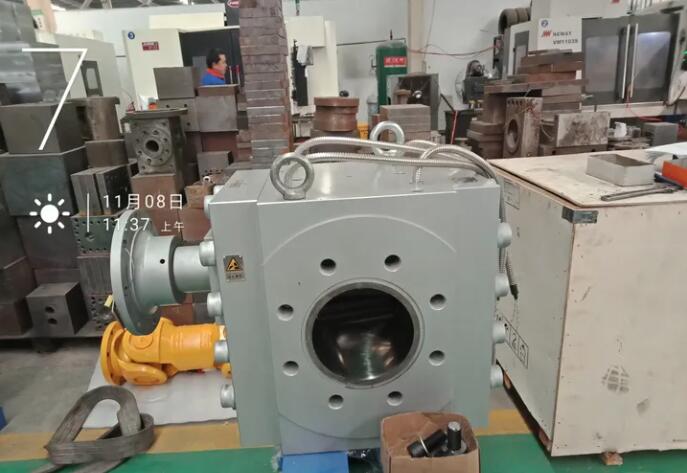 melt pump extrusion