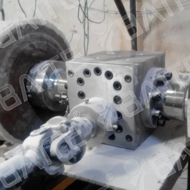 melt gear pump for plastic extrusion 