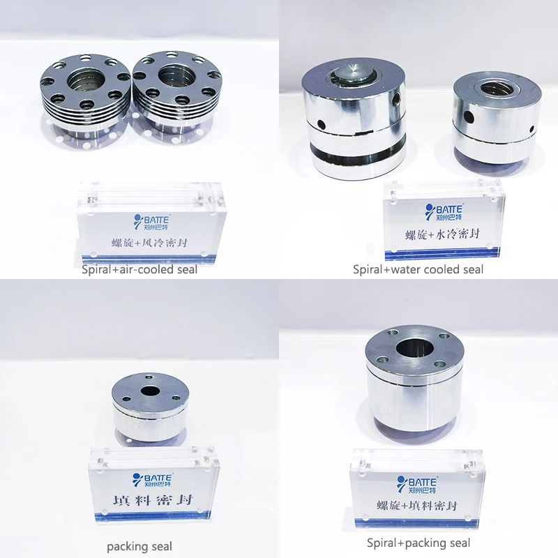 Common sealing methods for melt pumps