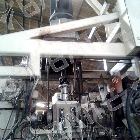 Plastic extruder melt pump