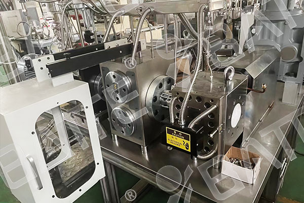 plastic extruder melt pump