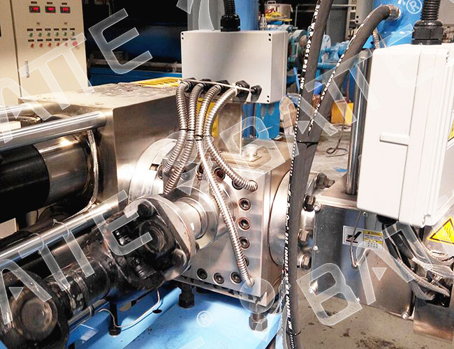 plastics pelletizing extrusion pump