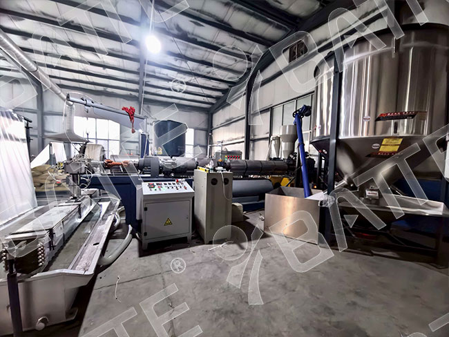 plastic monofilament extruder melt pump