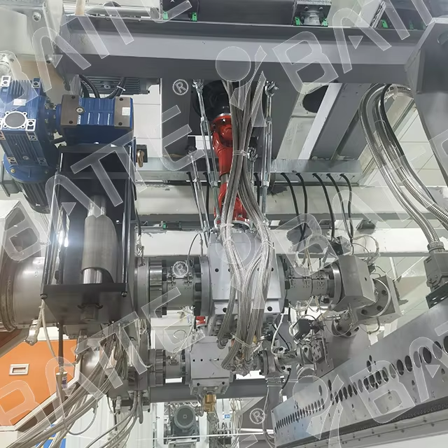 melt pump in extruder