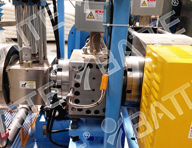 plastic extruder melt pump