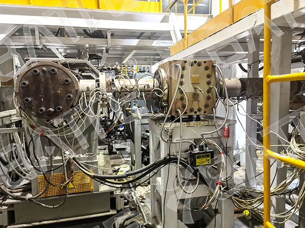 BOPP plastic film extruder melt pump