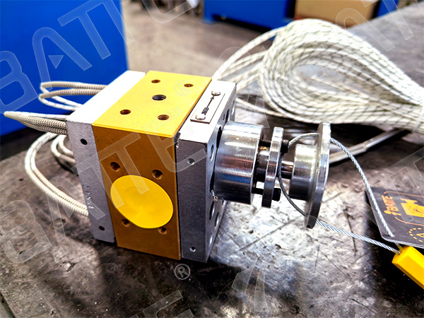 melt pump for 3D filament extruder