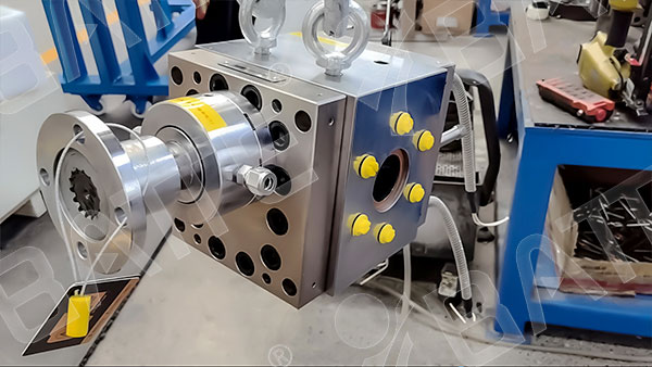 melt pump extrusion