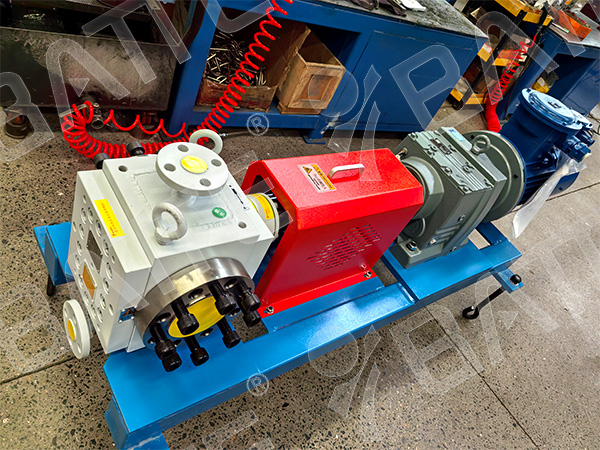 bitumen transfer melt pump